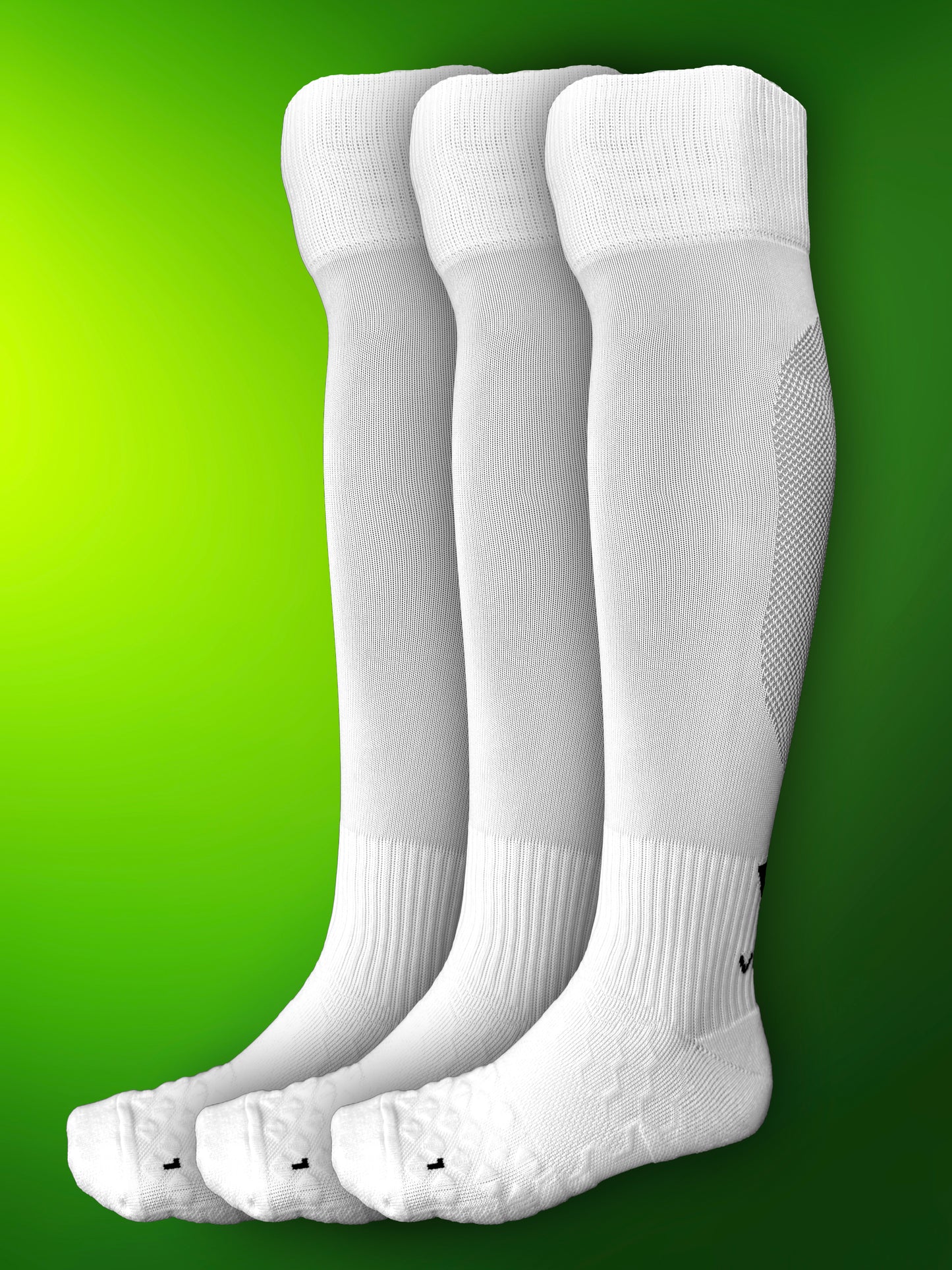Full Length Match Sock > White Bundle (x3)